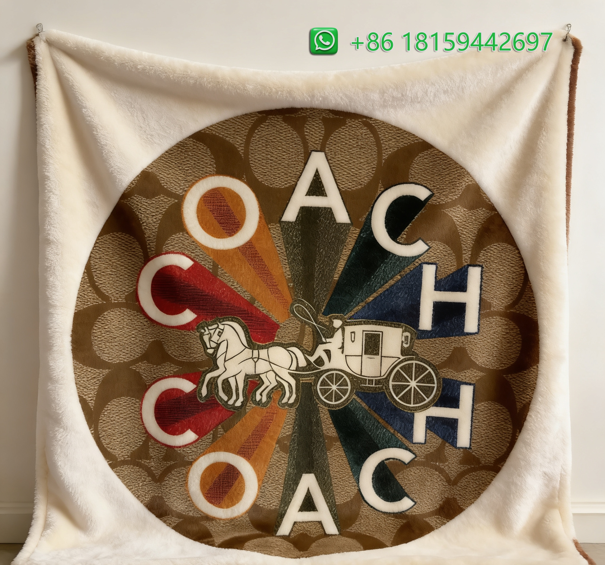 Coach Throw Blankets